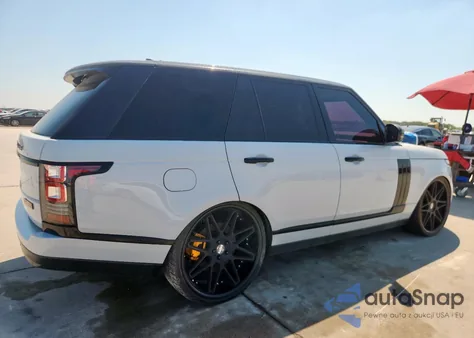 2016 Land Rover Range Rover Hse из США, поврежденный, VIN SALGS2KF6GA255836